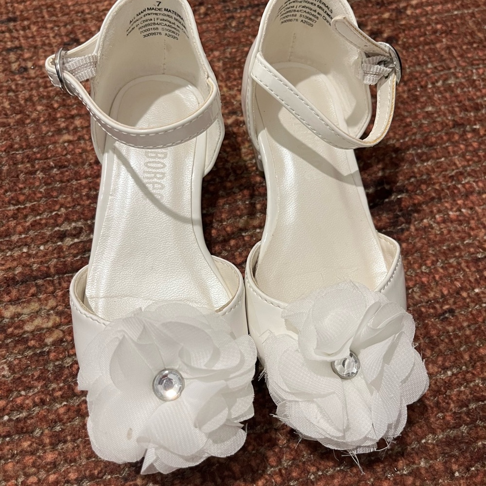 Gymboree White Kids Dress Shoes